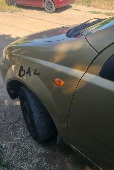 DAEWOO KALOS Bal első Sárvédő - Bal első Sárvédő