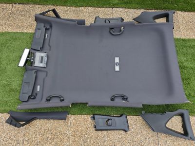 Fekete tetőkárpit szett - 2. kép