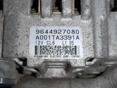 Citroen / Peugeot 1.1i / 1.4i Mitsubishi CL6 Generátor (15000KM-es) - 1. kép