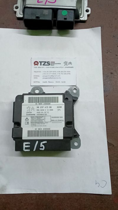 Légzsák indító 9823741380 - Jobb első Ütközés Érzékelő (Homlokfalon)