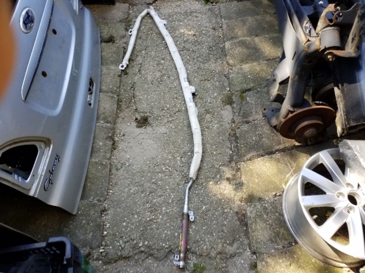 SKODA OCTAVIA II (1Z3) Bal első Függöny Légzsák 5 ajtós