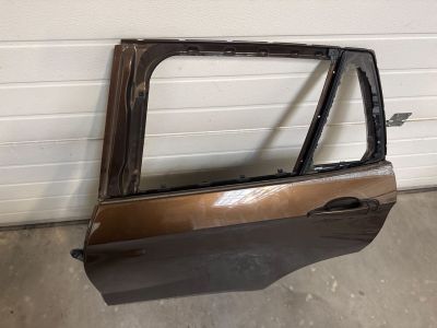 BMW X1 E84 gyári bal hátsó rozsdamentes ajtó  - 3. kép