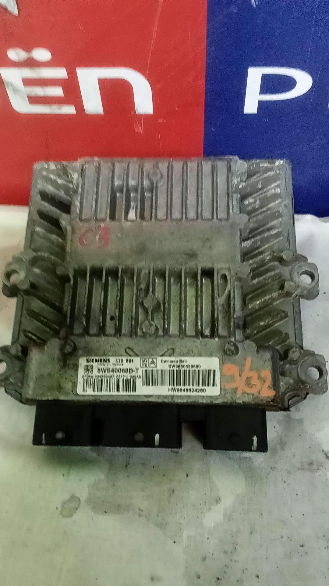 Motorvezérlő 9650529880