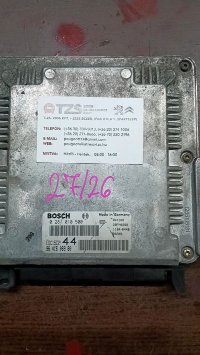 motorvezérlő 9841606980