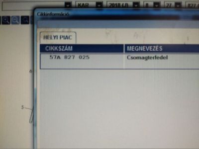 Csomagtérajtó (Üres lemez) - 3. kép