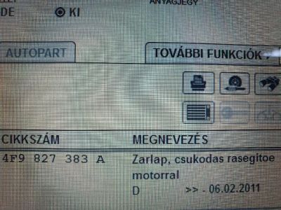 Csomagtérajtó Motor Elektronika - 5. kép