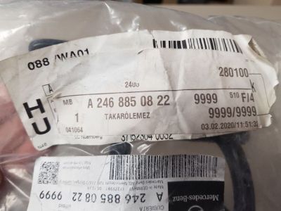 Bal Fényszórómosó Fedél - 4. kép