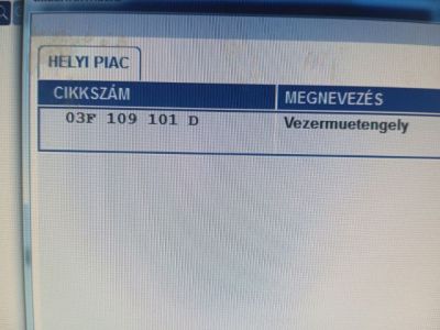 Vezérműtengely Házzal - Motor, motorikus alkatrész