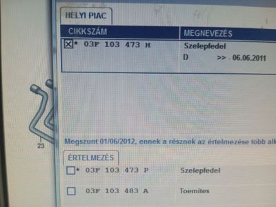 Vezérműtengely Házzal - 4. kép