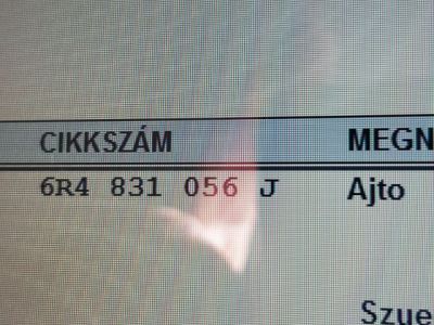 Jobb első Ajtó (Üres lemez) - 9. kép