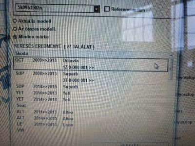 Komplett Kormánykapcsoló (Bajuszkapcsoló) - 7. kép