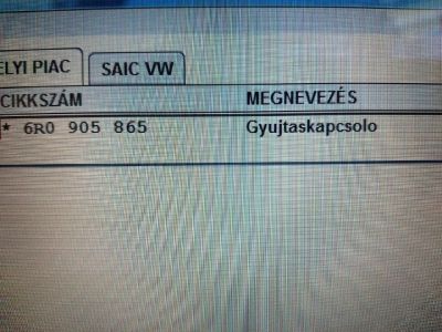 Gyújtáskapcsoló Házzal - 10. kép