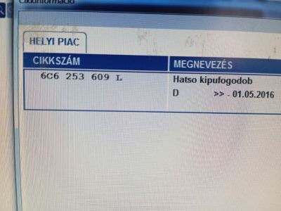 Hátsó Kipufogó Dob - 6. kép