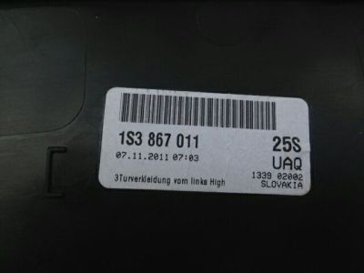 Bal első Ajtó Kárpit - Kárpit