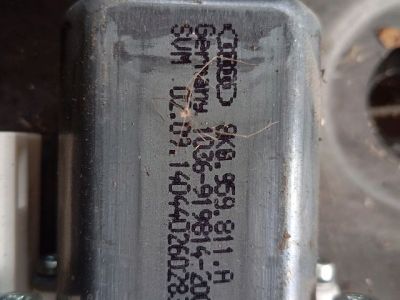 Bal hátsó Ablakemelő Szerkezet (Elektromos) - 5. kép