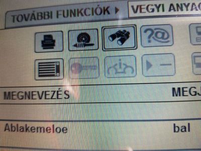 Bal első Ablakemelő Szerkezet (Mechanikus) - 10. kép