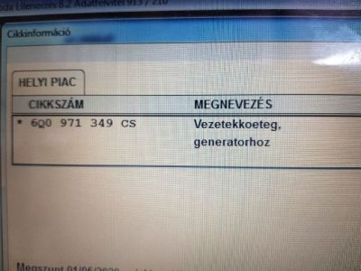 Generátor Kábelköteg - 8. kép