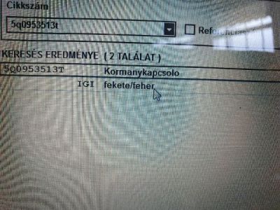 Komplett Kormánykapcsoló (Bajuszkapcsoló) - 8. kép