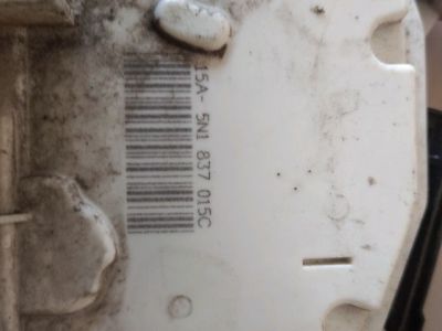 Bal első Ajtózár - Zárszerkezet