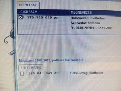 Hátsó Szélvédő - Szélvédő