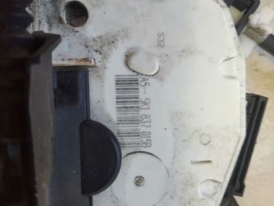 Bal első Ajtózár - Zárszerkezet