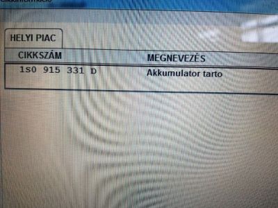 Akkumulátor Tartó - 7. kép