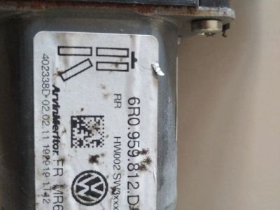 Jobb hátsó Ablakemelő Motor - Elektro-motor, pumpa, generátor