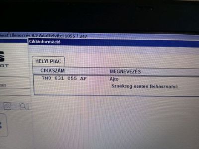 Bal első Ajtó (Részeivel) - 3. kép