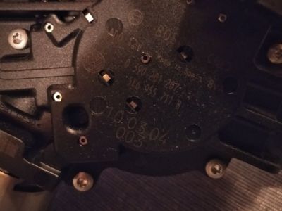 Hátsó Ablaktörlő Motor - Ablaktörlő