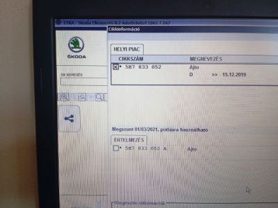 Jobb hátsó Ajtó (Üres lemez) - 7. kép