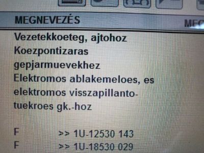 Jobb első Ajtó Kábelköteg - 11. kép