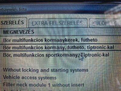 Bal Kormánykapcsoló Irányjelző (Tempomatos) - 9. kép