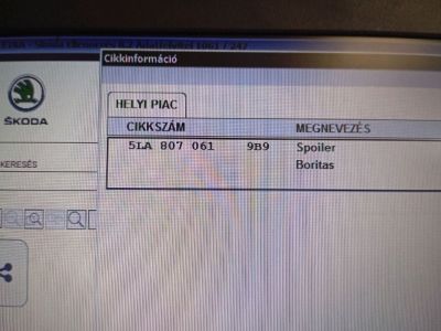 Első Lökhárító (Üresen) - 4. kép