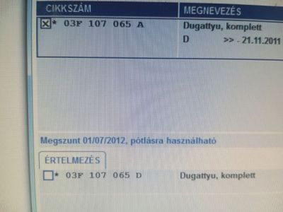 Dugattyú, Hajtókar és Főtengely - 4. kép