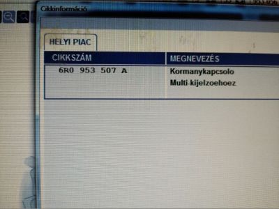 Komplett Kormánykapcsoló (Bajuszkapcsoló) - 7. kép