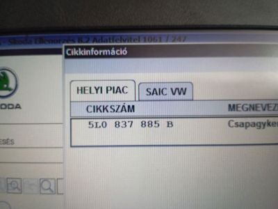 Jobb első Külső Kilincs - 4. kép