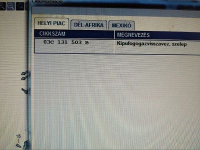 EGR / AGR Vákum Szelep - 4. kép