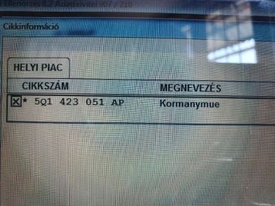 Kormánymű (Elektromos) - 9. kép