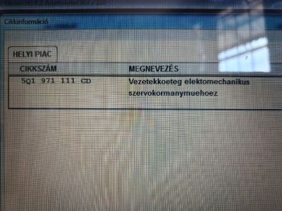 Kormánymű (Elektromos) - 10. kép