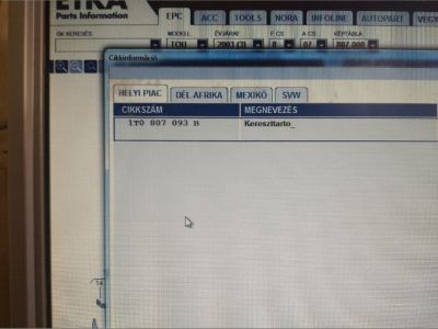 Első Lökhárító Merevítő (Fém) - 4. kép