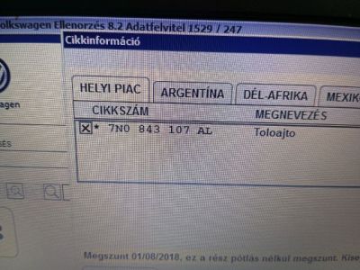 Bal hátsó Ajtó (Részeivel) - 3. kép