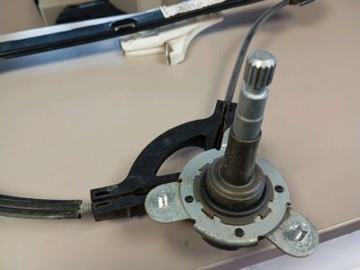 Jobb hátsó Ablakemelő Szerkezet (Mechanikus) - 4. kép