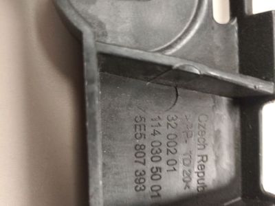 Bal hátsó Oldal Lökhárító Tartó (Műanyag) - Lökhárító tartó