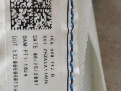 Jobb első Függöny Légzsák - Légzsák