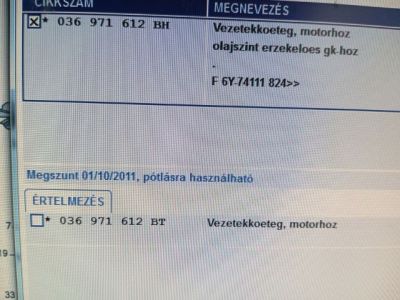 Motor Kábelköteg - 4. kép