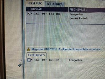 Jobb első Lengőkar - 6. kép