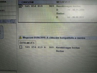 Bal hátsó Sárvédő Szélesítő - 3. kép