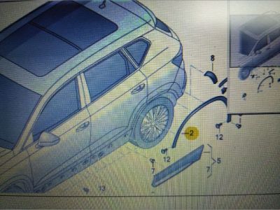 Bal hátsó Sárvédő Szélesítő - 4. kép