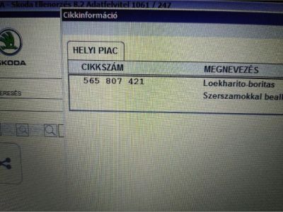 Hátsó Lökhárító (Részeivel) - 3. kép