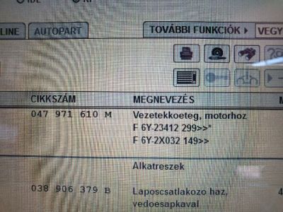 Motor Kábelköteg - 11. kép